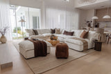 Luna Waterproof Corner Suite with Right Chaise