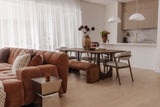 Elliston 2200 Dining Table - Sable