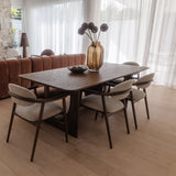 Elliston 2200 Dining Table - Sable