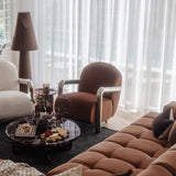 Bardot Arm Chair - Mohe Rust