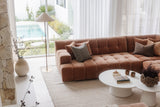 Valletta Corner Modular with Chaise - Mystique Biscoff
