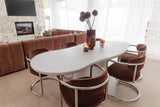 Iliad 2400 Dining Table - White