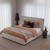 Asher Bed with Electric Gas Lift