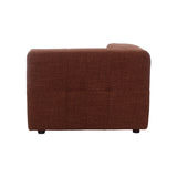 Saatchi Single Seat with Arm/Corner - Preston Cinnamon