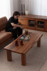 Ignacio Coffee Table - Marri Wood