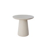 Iliad 500 Round Coffee Table - White