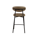 Viola Counter Stool - Dune with Ebony Legs