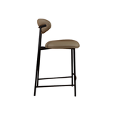 Viola Counter Stool - Dune with Ebony Legs