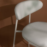 Viola Counter Stool - Greige with Greige Legs