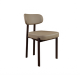 Coco Dining Chair - Dune with Espresso Legs