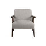 Windsor Armchair - Pebble with Sable Legs