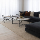 Langford Coffee Table - White & Black