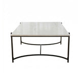 Langford Coffee Table - White & Black