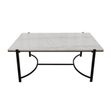 Langford Coffee Table - White & Black