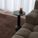 Alden Side Table - Green & Black