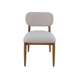 Hadley Dining Chair - Oat with Natural Oak Legs