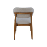 Hadley Dining Chair - Oat with Natural Oak Legs
