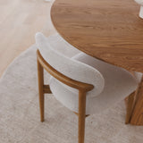 Mercer Round Dining Table - Honey Oak