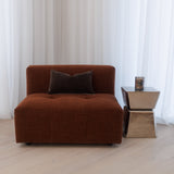 Cinder Side Table - Raw Nickel
