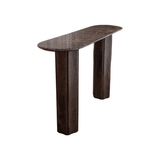 Luna Marble Wood Console