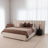 Linea Bed - Ecru