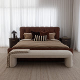 Elysian Bed - Mohe Rust