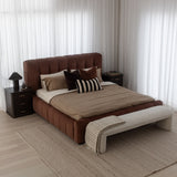 Elysian Bed - Mohe Rust