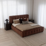 Elysian Bed - Mohe Rust