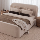 Lumiere Bed - Ecru