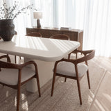 Oterra Dining Table - Latte