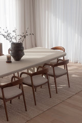 Oterra Dining Table - Latte