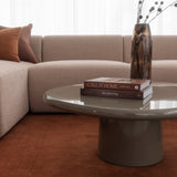Forma 910 Coffee Table - Gloss Burnt Olive