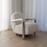 Bardot Arm Chair - Ivory