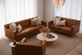 Chiswick Leather 3 Seater Sofa