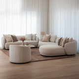 Rae 3 Seater with Chaise - Wheat