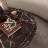 Circe Marble Coffee Table - Rosso