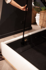 Elodie Bed with Gas Lift Storage Under Mattress