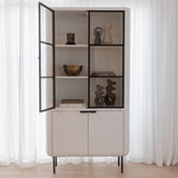 Iliad Display Cabinet with Glass Doors