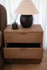 Lucie Bedside - Walnut