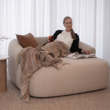 Sade Couples Arm Chair - Capri Marshmallow