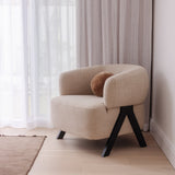 Mara Arm Chair - Cashew