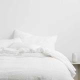 Linen Duvet Cover - White