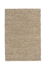 Zurich Handwoven Textured Boucle Wool Rug - Caramel