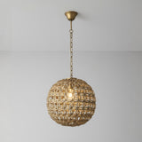 Round Flower Pendant