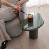 Pebble Side Table - Gloss Burnt Olive