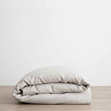 Linen Duvet Cover - Smoke Grey