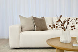 Lyla 3 Seater with Chaise - Cloud Optical