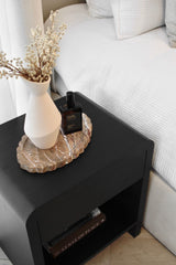 Venn Bedside Table - Black