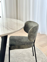 Bowie Dining Chair - Moss