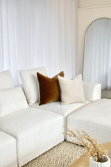 Verona 3 Seater with Reversible Chaise - Cloud Optical